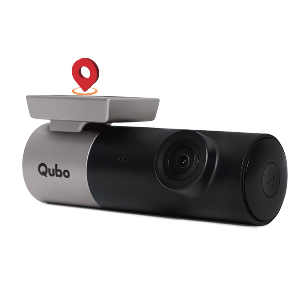 Qubo (2025 Edition) Car Dash Camera Pro 2K Resolution QHD Dash Cam from Hero Group | Made in India | USB Input | Wide Angle View