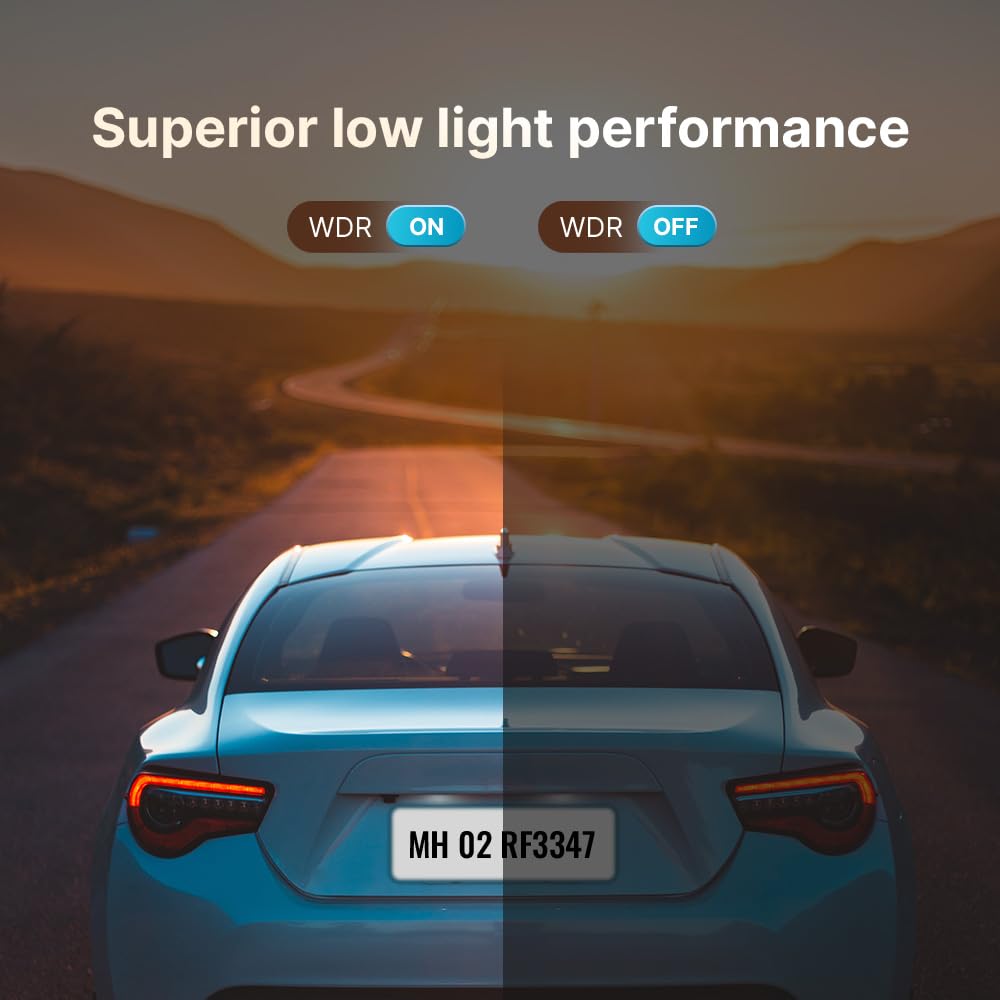 Qubo (2025 Edition) Car Dash Camera Pro 2K Resolution QHD Dash Cam from Hero Group | Made in India | USB Input | Wide Angle View