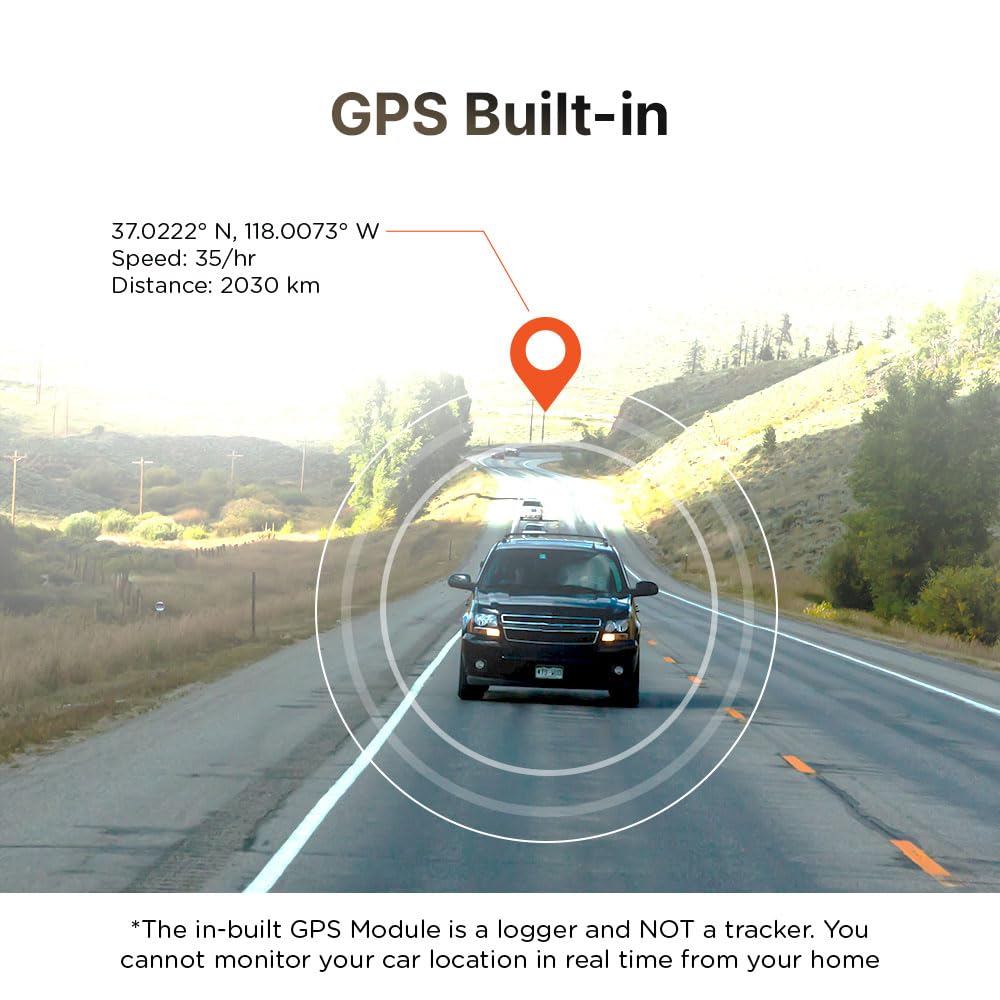 Qubo (2025 Edition) Car Dash Camera Pro 2K Resolution QHD Dash Cam from Hero Group | Made in India | USB Input | Wide Angle View