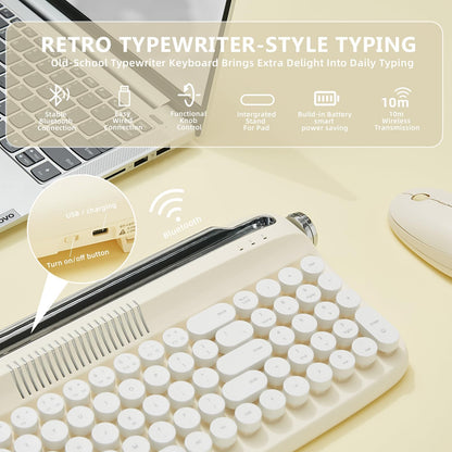 YUNZII Upgraded Wireless Keyboard